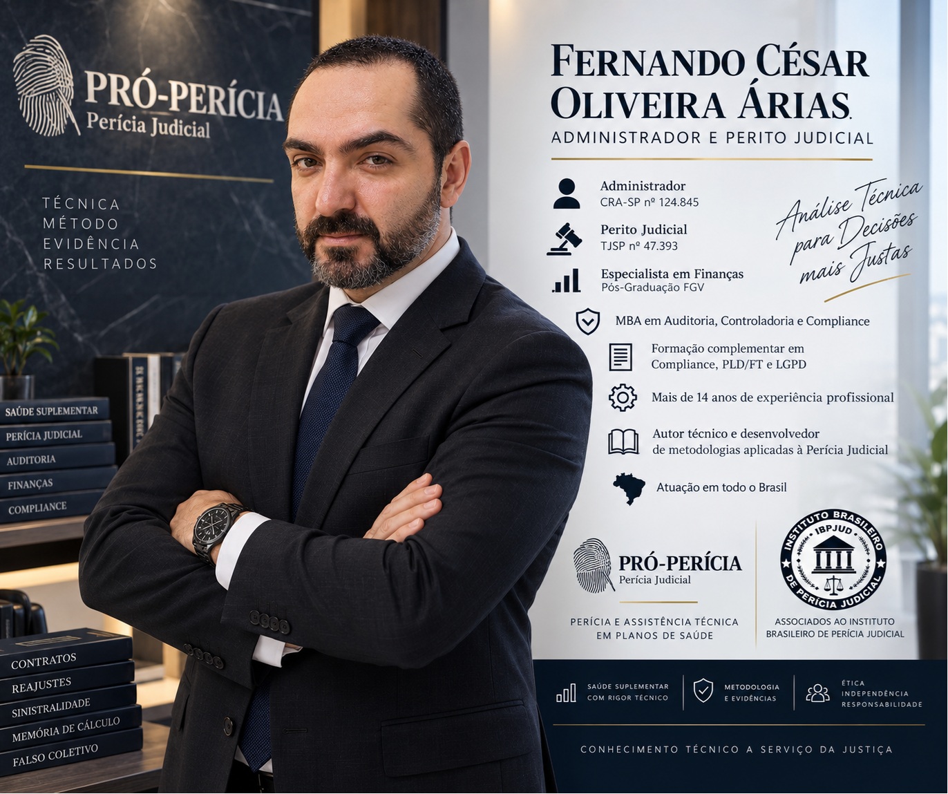 Arte institucional de Fernando César Oliveira Árias, Pró-Perícia e IBPJUD
